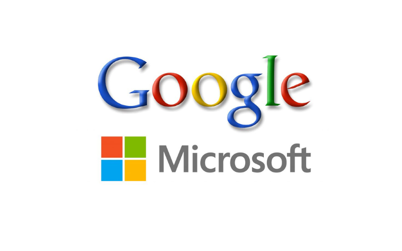 Microsoft y Google